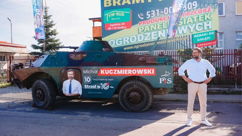 Michał Kuczmierowski kandydat do Sejmu w obronie granicy!