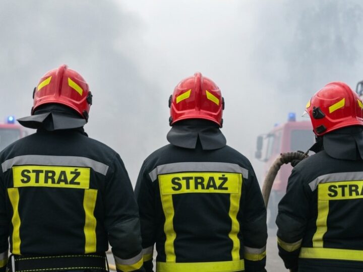 Pożar sadzy w kominie: Szybka akcja strażaków uratowała budynek w Babie