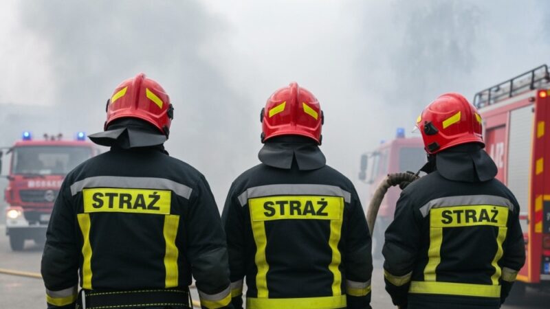 Pożar sadzy w kominie: Szybka akcja strażaków uratowała budynek w Babie