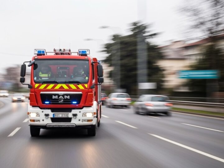 Tragiczny pożar w Kuninie: 60-letni mężczyzna nie żyje