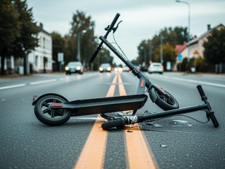 Myszyńscy policjanci błyskawicznie odzyskali hulajnogi skradzione przez 10-latka