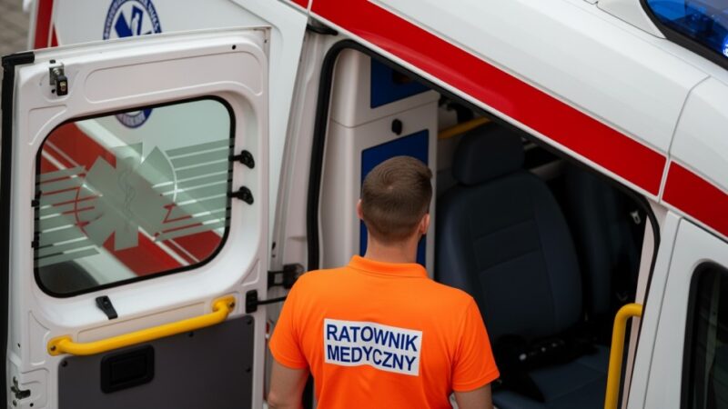Ostrołęka świętuje Dzień Ratownictwa Medycznego z życzeniami od policjantów
