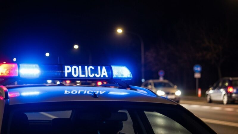 Ostrołęka w szoku: Policja zabezpiecza granat moździerzowy z II wojny światowej!