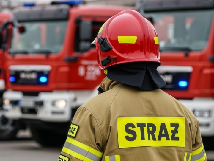 Ćwiczenia ratownictwa technicznego w Łysych: Współpraca i doskonalenie umiejętności strażaków