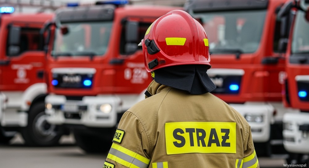 Ćwiczenia ratownictwa technicznego w Łysych: Współpraca i doskonalenie umiejętności strażaków
