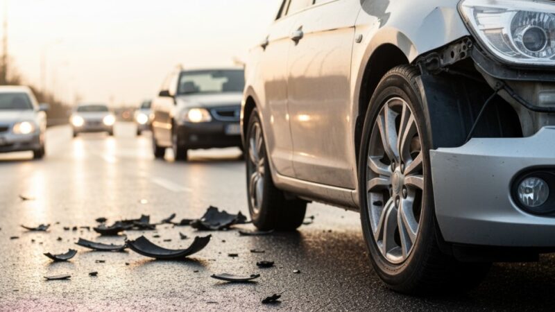 Dzikie zwierzę na drodze – 5 osób w szpitalu po groźnym wypadku!