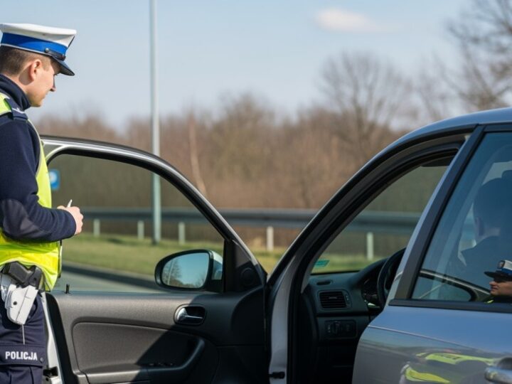 Pijany kierowca koparki uciekał przed policją, ale został złapany w lesie