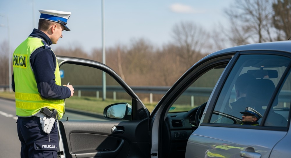 Pijany kierowca koparki uciekał przed policją, ale został złapany w lesie