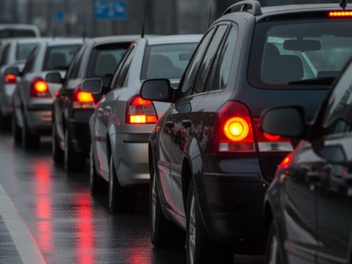 Wypadek motocyklisty z pieszym na Alei Jana Pawła II – Utrudnienia w ruchu