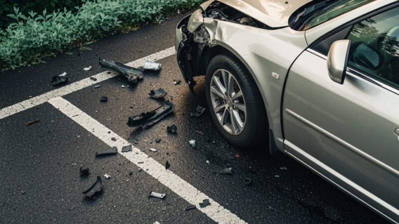 Wypadek czterech aut na K-53 – apel o ostrożność na drodze