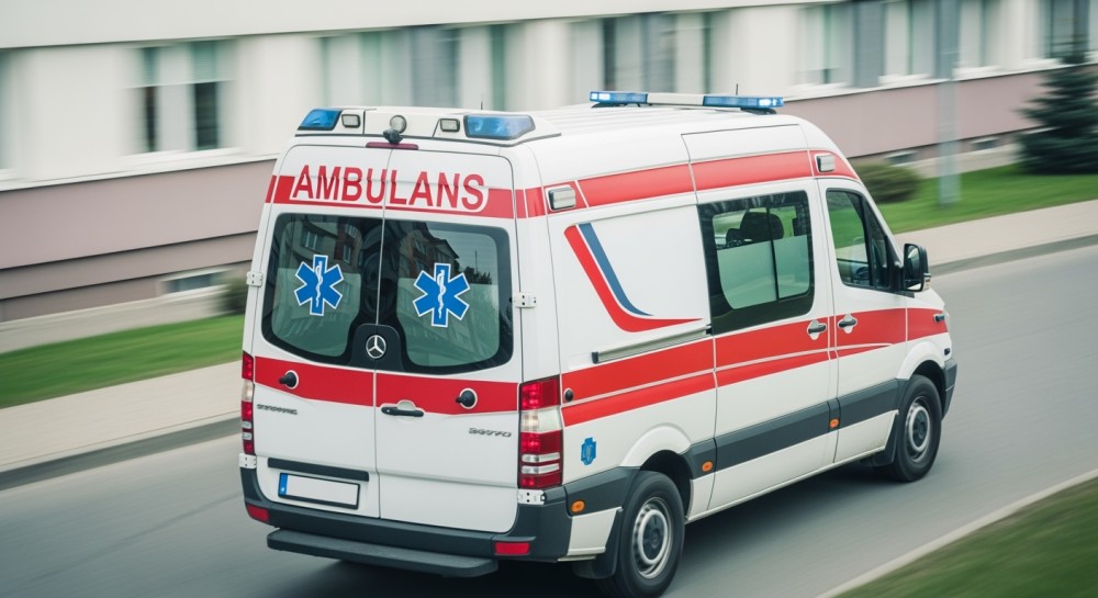 ODBLASKOWA CHOINKA PROMUJE BEZPIECZEŃSTWO W OSTROŁĘCE