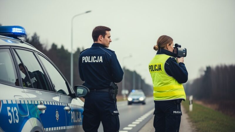 Szaleńcza jazda w obszarze zabudowanym: kierowca zatrzymany przez policję