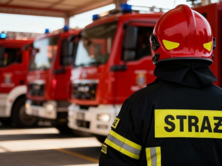 Nowe wyposażenie dla OSP Myszyniec: strażacy zyskali niezbędny sprzęt i odzież