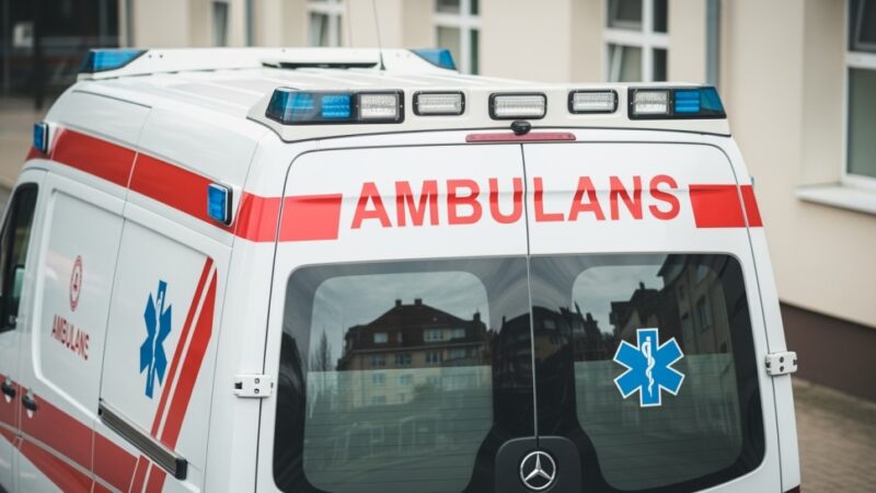 Policjant z Ostrołęki ratuje życie mężczyzny upadłego na ulicy