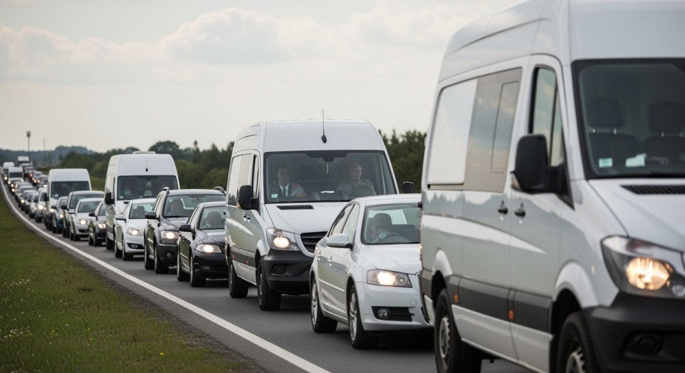 Uwaga kierowcy! K53 zablokowana w Szwędrowym Moście – wybierzcie objazdy!