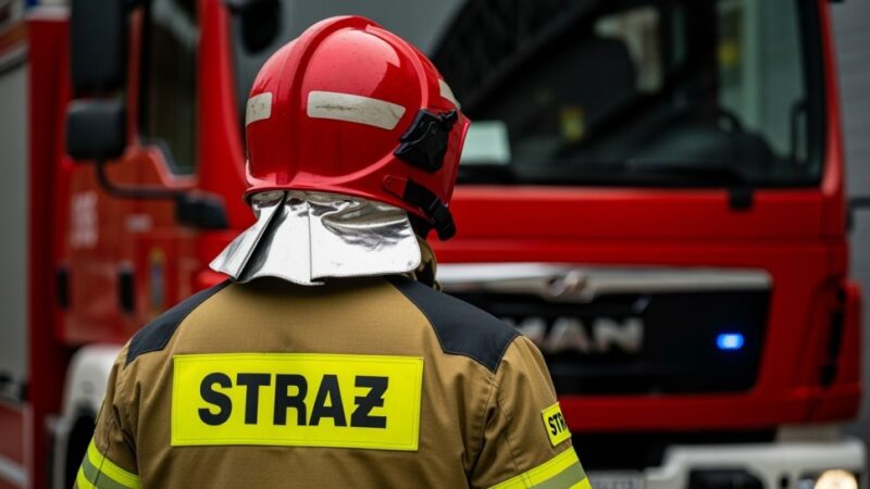 Czadowa Straż w Ostrołęce: Bezpłatne czujniki dymu i porady strażaków