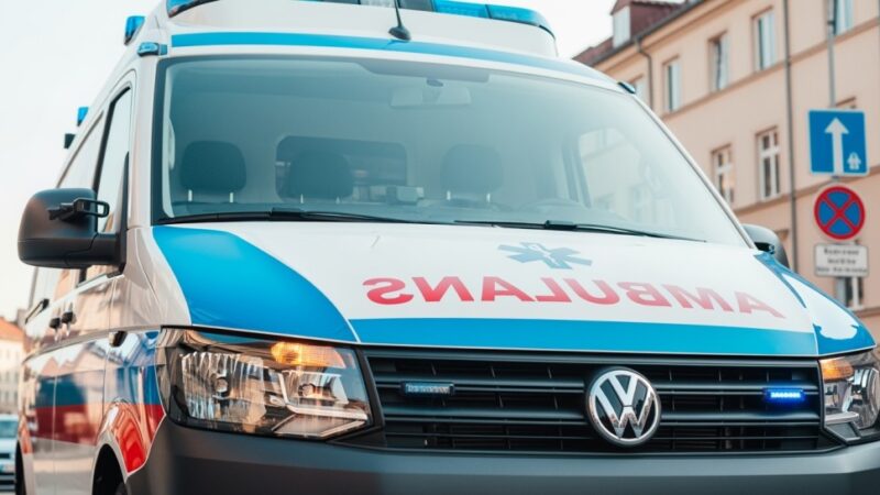 Mężczyzna uratowany przed zamarznięciem dzięki szybkiej reakcji świadków i policji