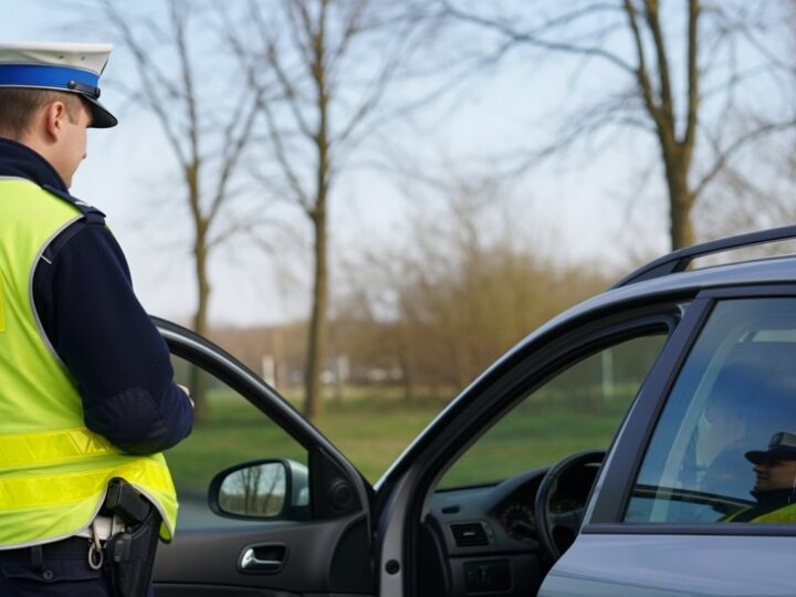 Motocyklista ukarany za hałaśliwy wydech podczas policyjnych kontroli