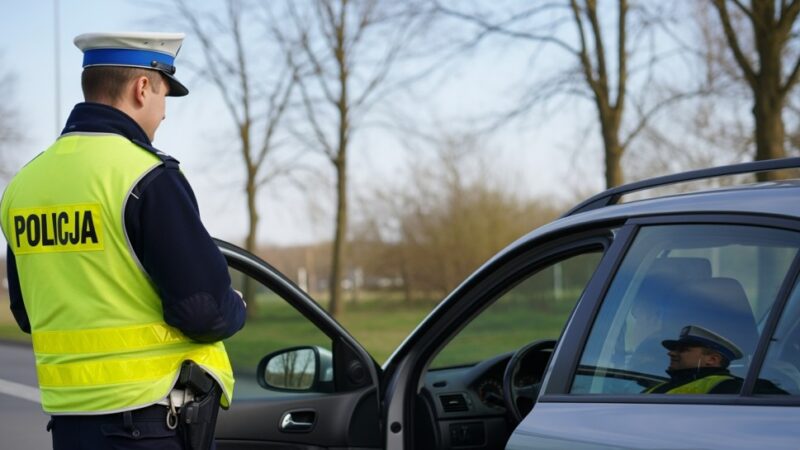 Motocyklista ukarany za hałaśliwy wydech podczas policyjnych kontroli