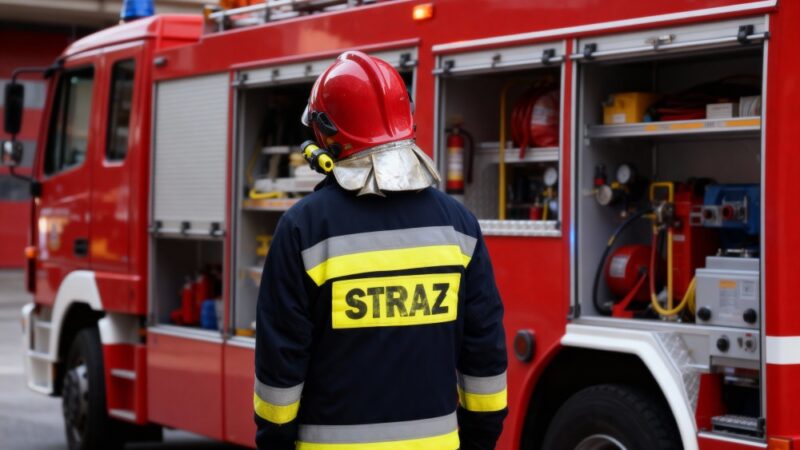 Ostrołęka zyska nowoczesny sprzęt i szkolenia dla strażaków dzięki Fundacji ORLEN