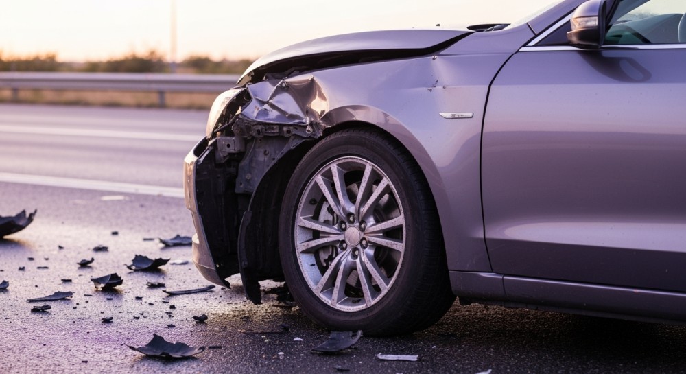 Szukamy świadków kolizji zaparkowanego BMW w Ostrołęce