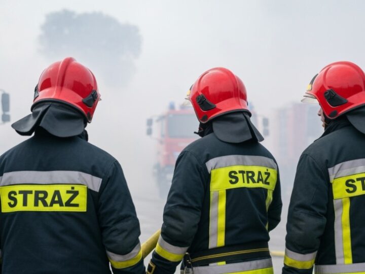 Pożar w Czarnotrzewie: ratownicy w akcji, nowy strażak w OSP Baranowo