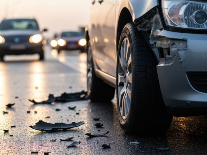 Wypadek w Ostrołęce: Kierowcy znów nie zachowali bezpiecznego odstępu