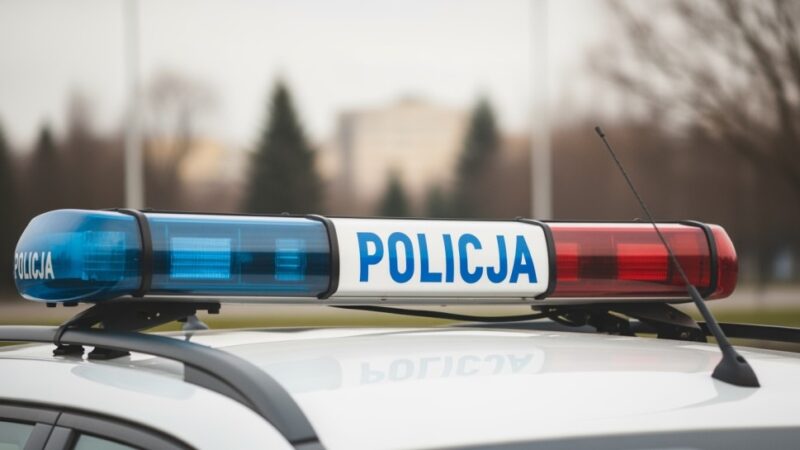 Agresywny syn zatrzymany przez policję po awanturze domowej
