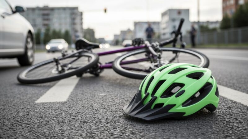Rowerzysta na feldze i w stanie nietrzeźwym zatrzymany przez policję