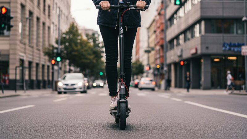 Ostrołęka: Policja kontroluje nieletnich na hulajnogach i rowerach elektrycznych
