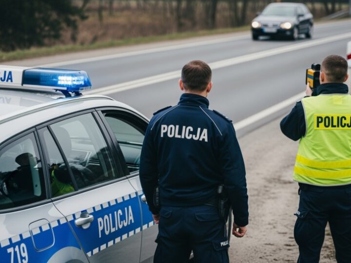 Dron policyjny ujawnia lekceważących kierowców – 25 mandatów w kilka godzin